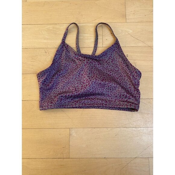 Z By Zella "Strappy" Daily Print Sports Bra BNWOT Girls Grey - Picture 2 of 8